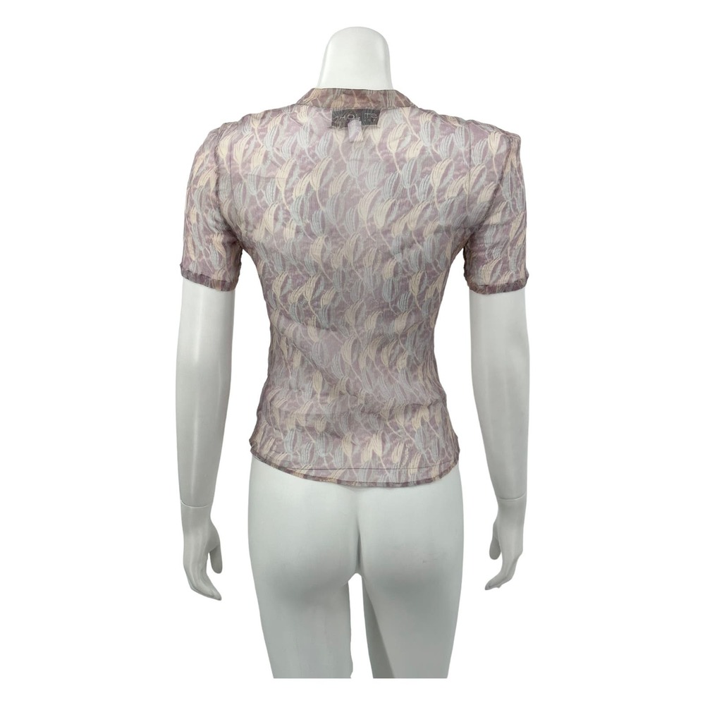 St. John Collection Leaf Print Button Down Shirt - image 5